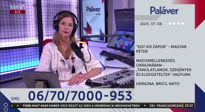 Paláver – "Egy kis zápor" – Magyar Péter  videó