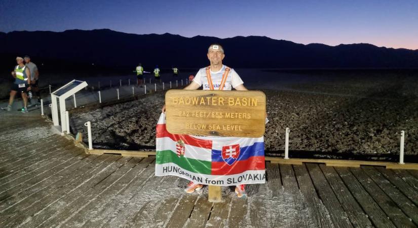Helyszíni interjú: Bíró Attila ezeddig jól teljesít a pokoli Badwater 135-ön