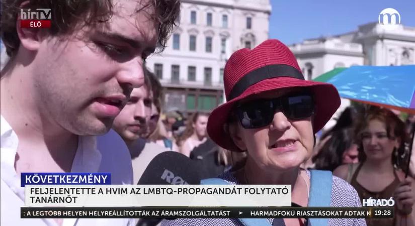 Feljelentették azt a tanárnőt, aki a Pride-on bevallotta, hogy LMBTQ-propagandát folytat az iskolában  videó