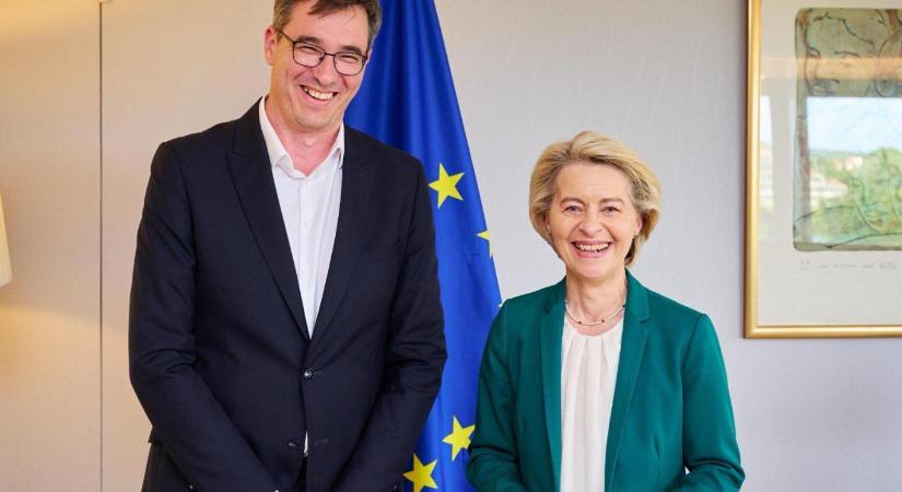 Von der Leyennel tárgyalt Karácsony a Budapestnek járó európai uniós forrásokról