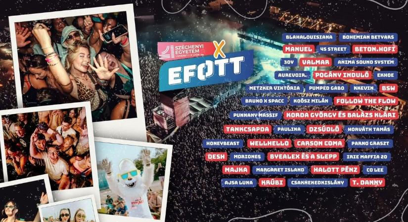 Szerdán indul az EFOTT - Ezekre a koncertekre tombolhatsz a Velencei-tó partján