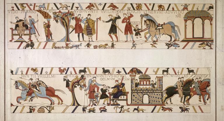 Macron szenzációs ajándéka: a Bayeux-kárpit 900 év után visszatér Nagy-Britanniába