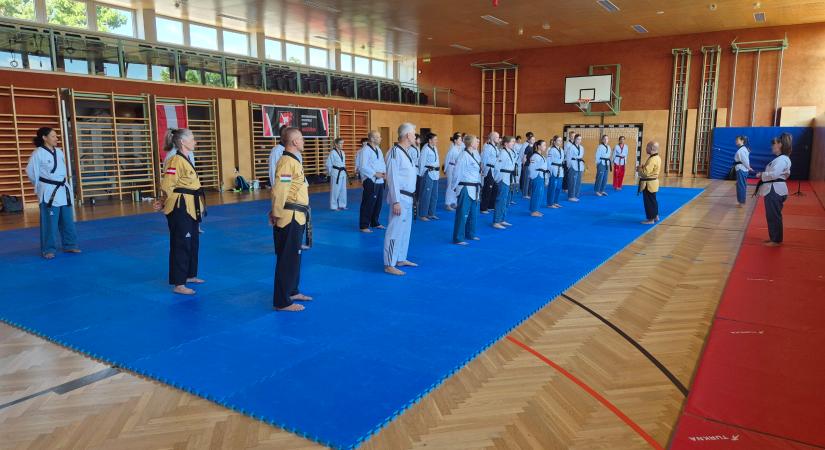 Hasznos nemzetközi edzőtáborban járt a poomsae válogatott, és egy érmet is hazahoztak