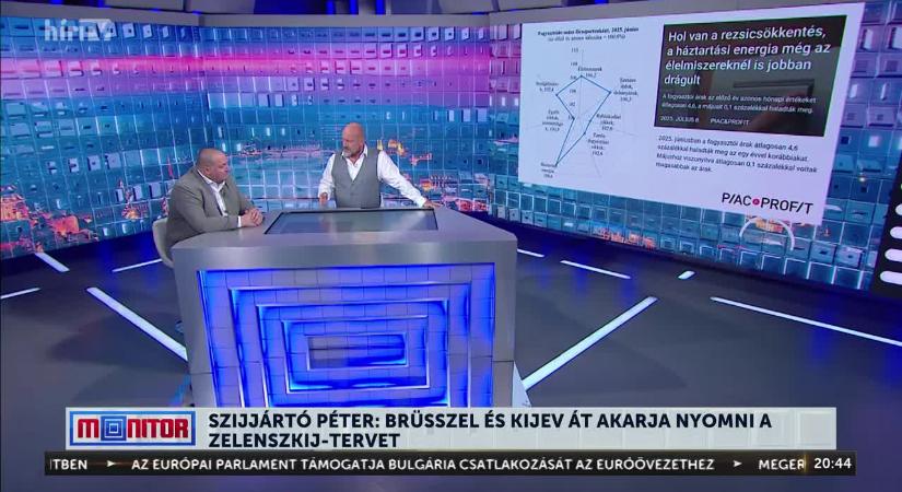 Monitor – Szijjártó Péter: Brüsszel és Kijev át akarja nyomni a Zelenszkij-tervet  videó