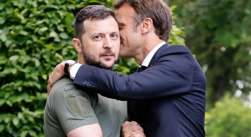 Macron: Európa soha nem hagyja magára Ukrajnát