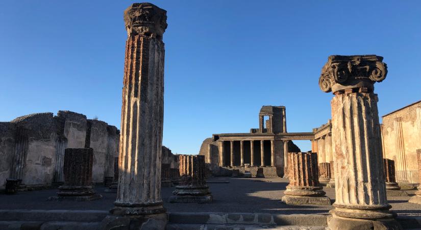 Pompeji romvárosának érdekes épületét restaurálják