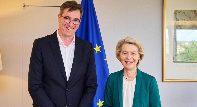 Összenő, ami összetartozik: Karácsony Strasbourgba utazott, hogy pénzért kilincseljen Von der Leyennél