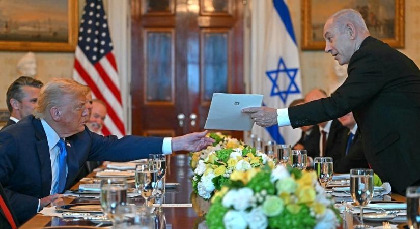 Netanjahu Nobel-békedíjra jelölte Trumpot