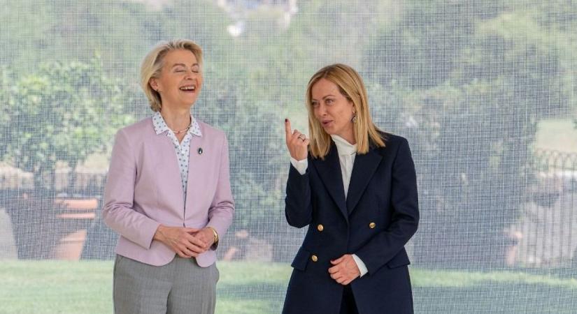 Cicaharcba kezdett az Európa két nagyasszonya - Meloni nem fogja hagyni, hogy Von der Leyen a tyúkszemére lépjen