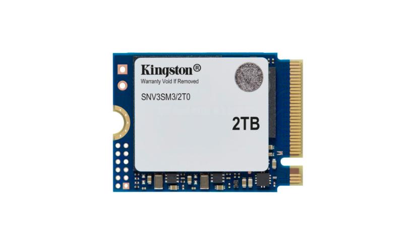 A Kingston új formátummal bővíti NV3 PCIe 4.0 NVMe SSD-i választékát