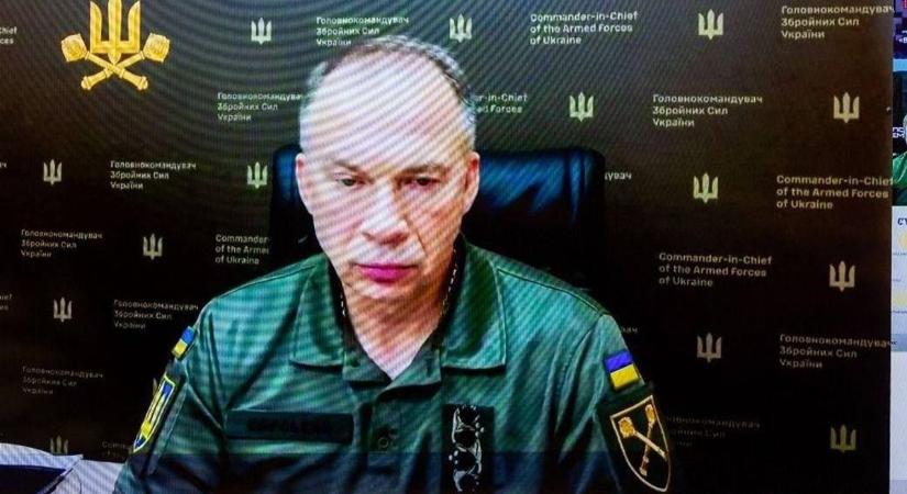 Az ukrán hadsereg főparancsnoka már semmit sem tud ígérni, csak vért és verejtéket