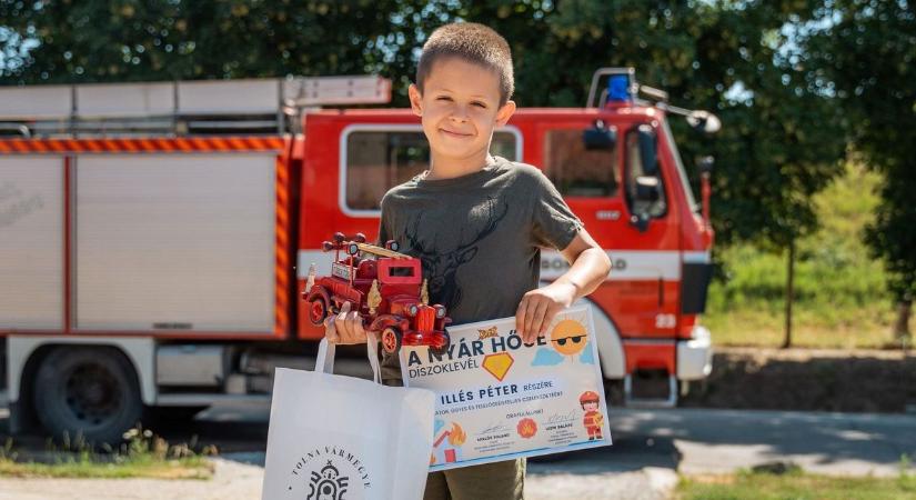 Az óvodás kisfiút már hősként emlegetik Bonyhádon