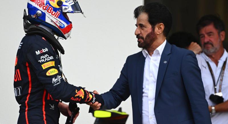 Az FIA-elnök és Verstappen kapcsolata „olyan jó, mint bármelyik kapcsolat”