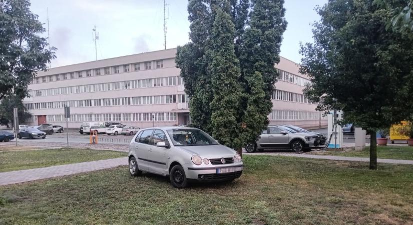 Zöldet kapott a pofátlan parkolás...