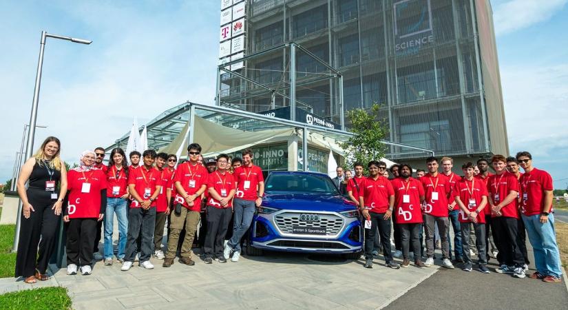 Széchenyi Egyetem: fenntarthatósági kihívásokra keresnek választ a hallgatók az Audi Development Campen