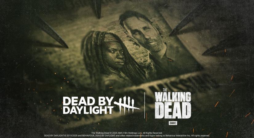 A The Walking Dead három népszerű karaktere is bekerül a Dead by Daylightba