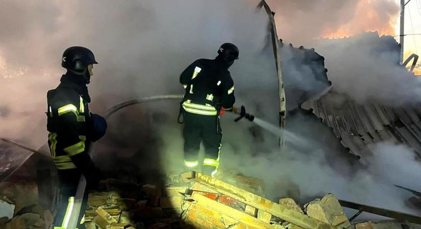 A háború legnagyobb dróntámadását hajtotta végre Oroszország, megint rekord dőlt