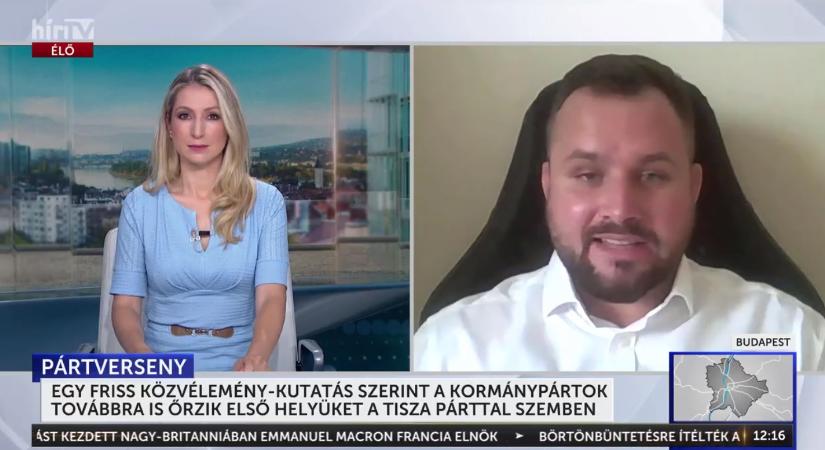 Egy friss közvélemény-kutatás szerint a kormánypártok továbbra is őrzik első helyüket a Tisza Párttal szemben  videó