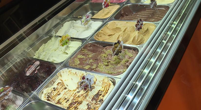 Forgalomnövekedést hozott a kánikula a fagyizóknak