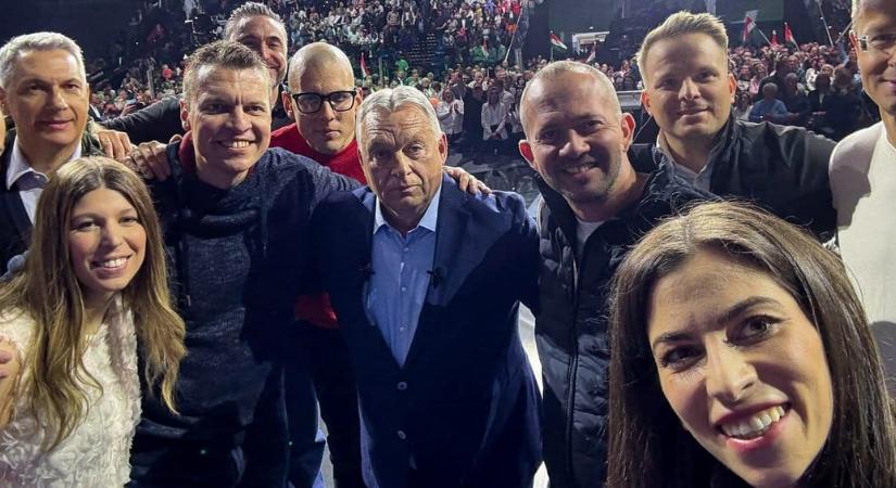 Tordai Bence szerint ginnel párolt lazac és pirított királyrák várta Orbánt a Harcosok Klubjában
