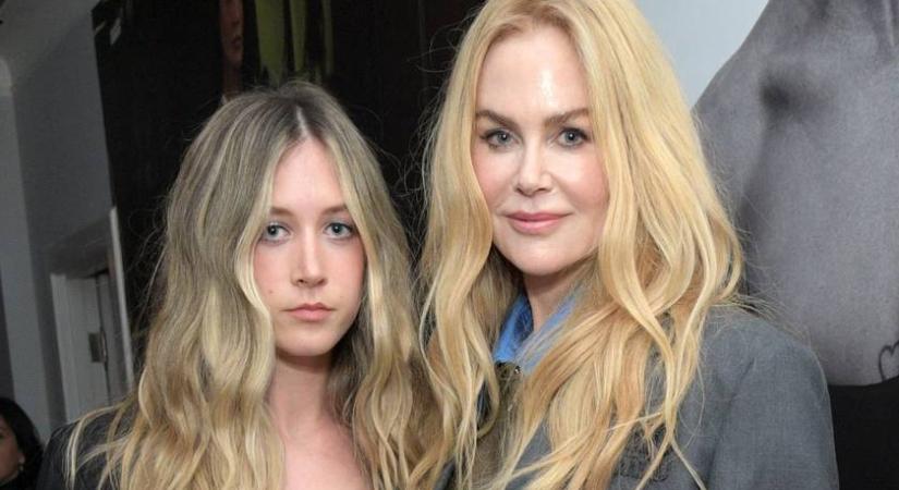 Nicole Kidman 17 éves lánya szőkéből barna lett: Sunday Rose egy új reklámban modellkedik