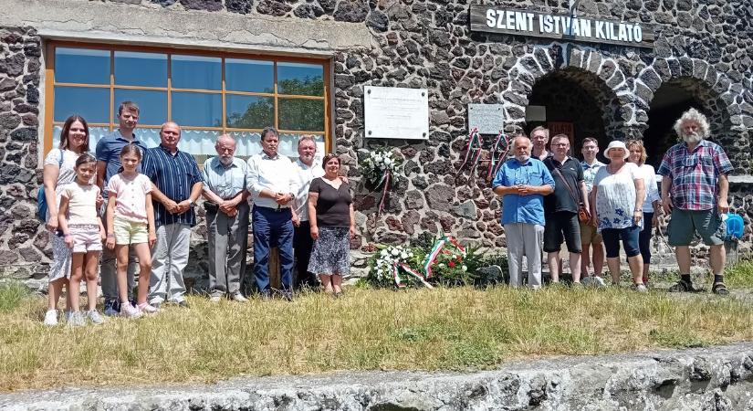 Emlékezés a magyar szabadság napján a Somló-hegyen