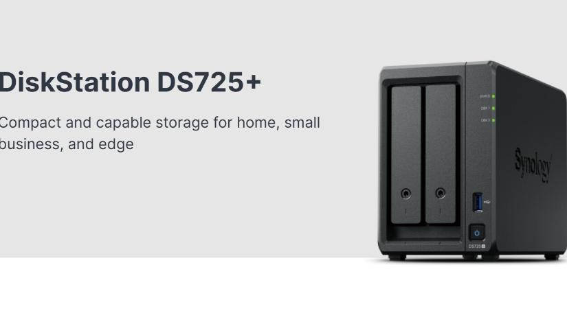 Új kétfiókos NAS-sal gyarapodott a Synology palettája