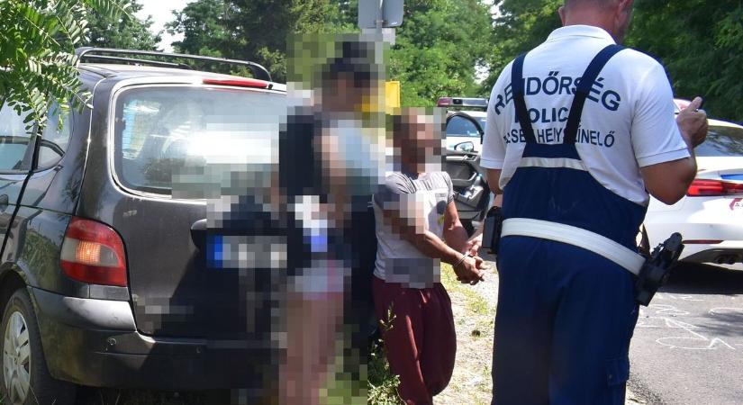 Hajsza Nyíregyházánál! A rendőrök szerették volna, de egy tűzcsap állította meg a menekülő autóst – fotókkal