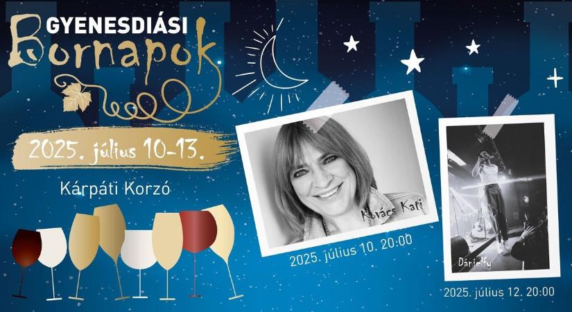 Borozzon Gyenesen, kezdődnek a bornapok!