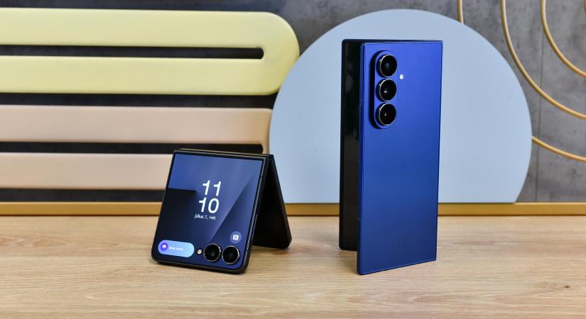 Nagy fogyókúrán vannak túl a Samsung hajtogatható telefonjai