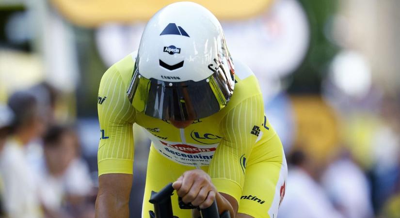 Tour de France 2025 - Evenepoel nyerte az időfutamot, de Pogacar örülhetett