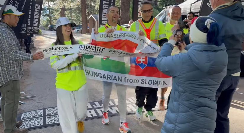 Így ért célba a Badwateren és ezek voltak az első szavai Bíró Attilának – exkluzív képek és videók