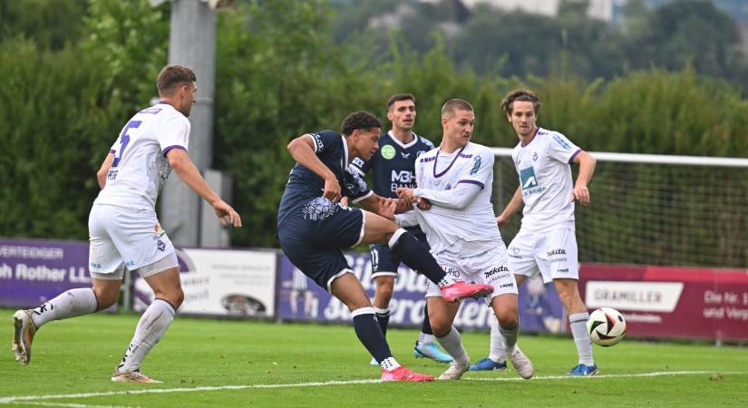Felkészülés: Az Újpest 2-0-ról kapott ki; Németh András duplázott a Puskásban; 11 másodperces gól és parádézó Edomwonyi