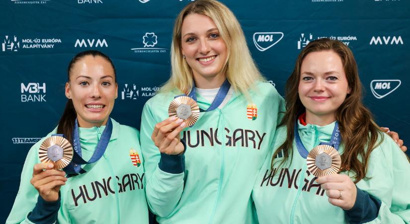 Elporladtak a bronzérmeik, újat kaptak az olimpiai harmadik magyar lányok