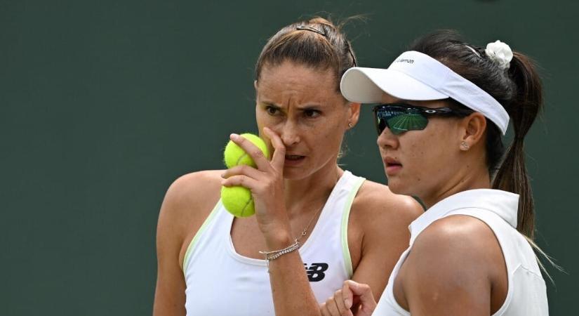 Nem jött össze a bravúr az első kiemelt ellen, Babosék a negyeddöntőben búcsúztak Wimbledonban