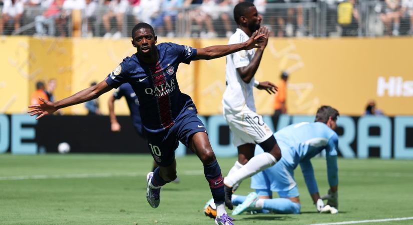 A PSG lelépte a Real Madridot a klub-vb elődöntőjében