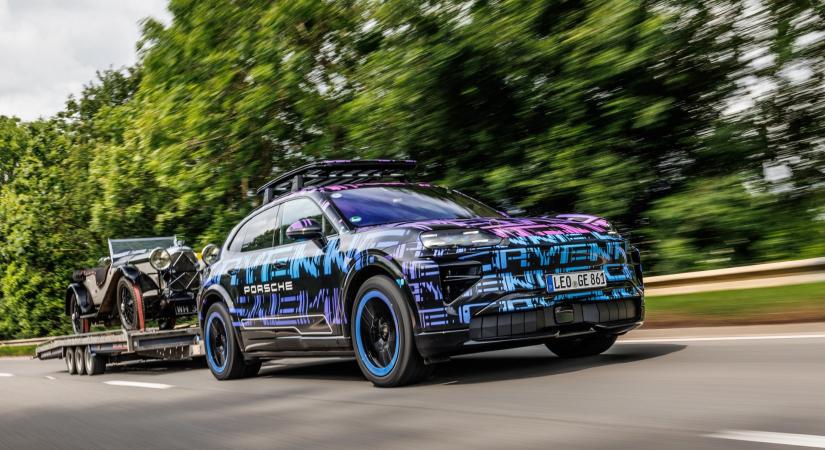 Brutális erővel jön az új elektromos Porsche