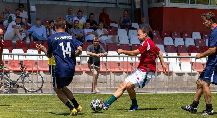 Fülöp Márton emlékére fociztak Balatonfüreden