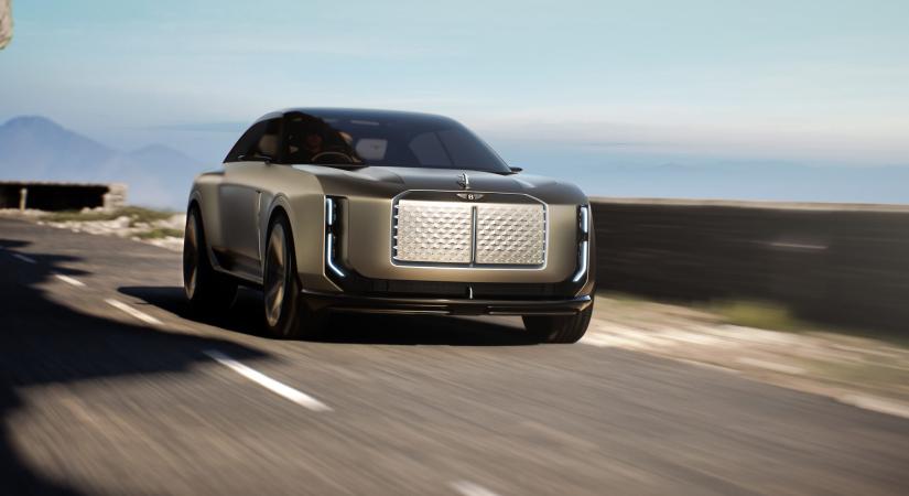 Három ajtó, kupés forma – itt az új elektromos Bentley