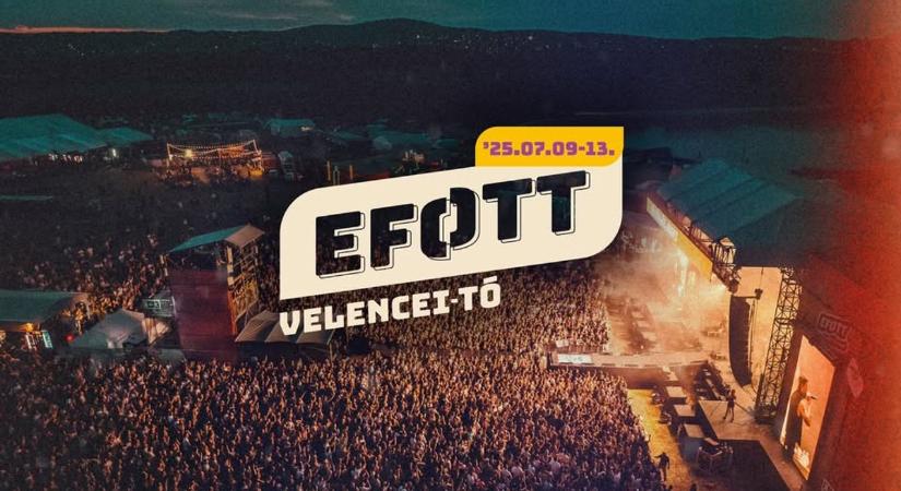 EFOTT 2025: Pörög a nyár legnagyobb egyetemi fesztiválja a Velencei-tónál