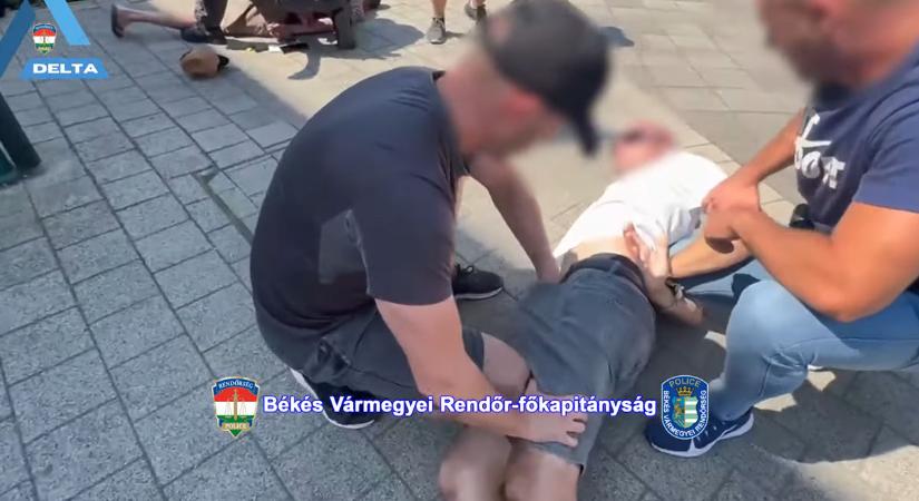 Dílerduó bukott le Gyulán: több mint egy kilónyi anyagot találtak a rendőrök
