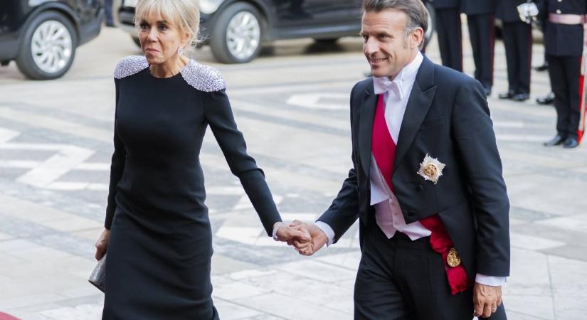 Macron felesége durván megalázta az elnököt, aztán titokzatosat súgott Katalin hercegné fülébe
