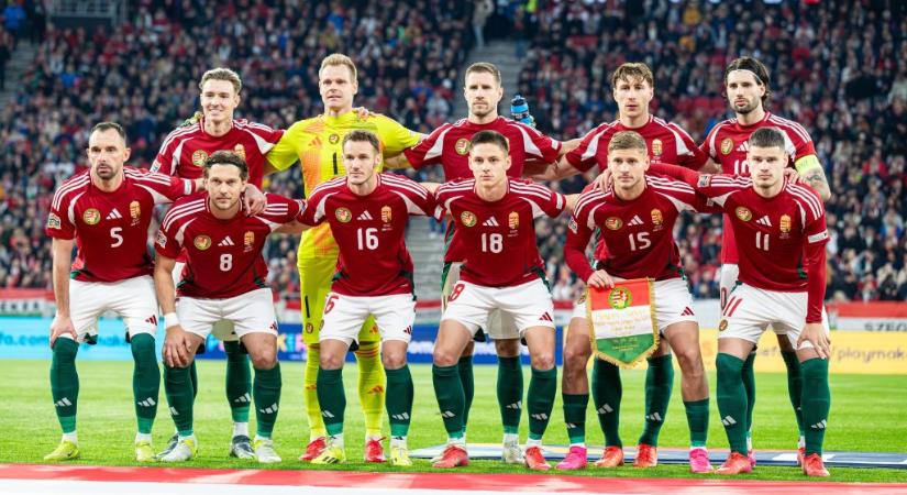 Pozíciót vesztett a magyar labdarúgó-válogatott