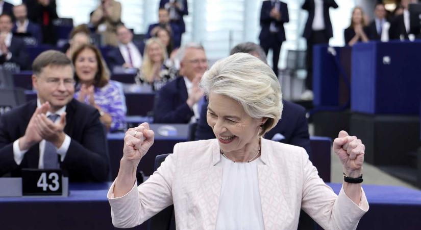 Túlélte a szavazást Ursula von der Leyen, de ez aligha javítja imázsát
