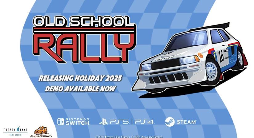 Még az idén megjelenik az Old School Rally, a demó pedig már ma kipróbálható lesz