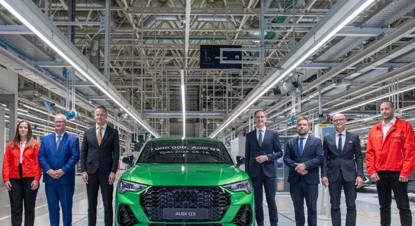 Itt az új győri Audi, húsbavágó kérdés lesz a sikere Orbán Viktor szerint