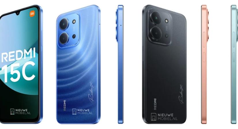 Felkészült a Redmi 15C