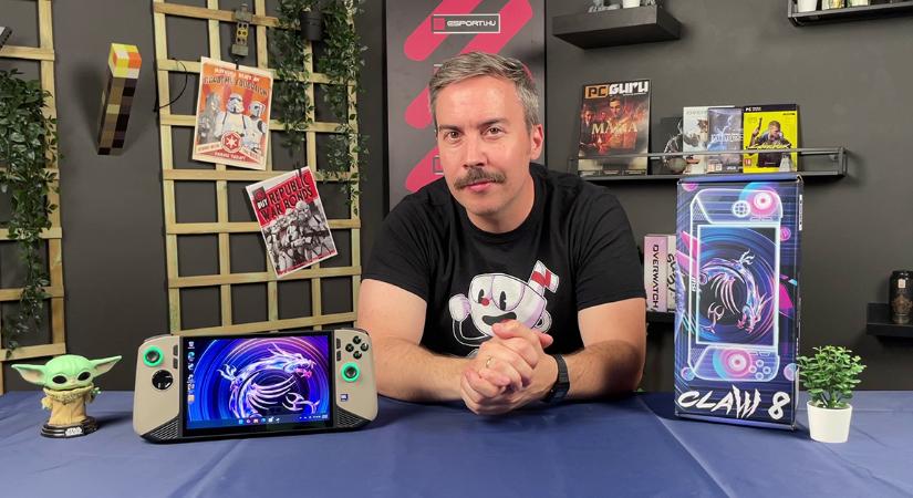 Integrált kártyával Cyberpunk?! Videóban járunk utána, mit tud az MSI Claw 8 AI