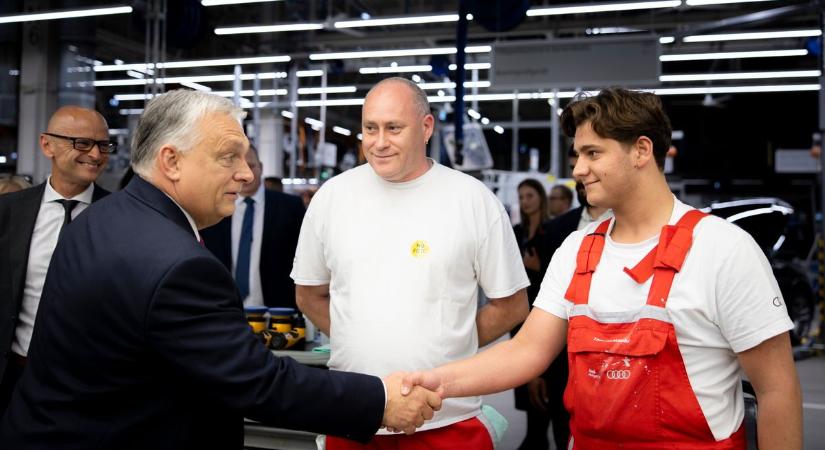Orbán Viktor: föl kell szabadítani az európai gyáripart