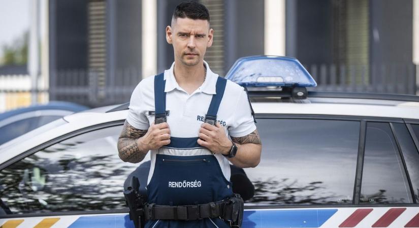 Újabb hősies rendőri életmentés Fejérben - fotón a megmentő